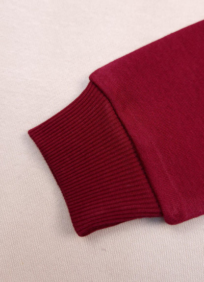 582 - Maroon - infant cord set | 280 - 290 GSM Premium Cotton Fleece