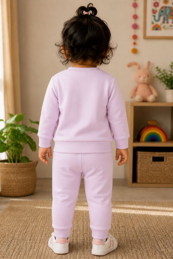 595 - Lavender - infant cord set | 280 - 290 GSM Premium Cotton fleece