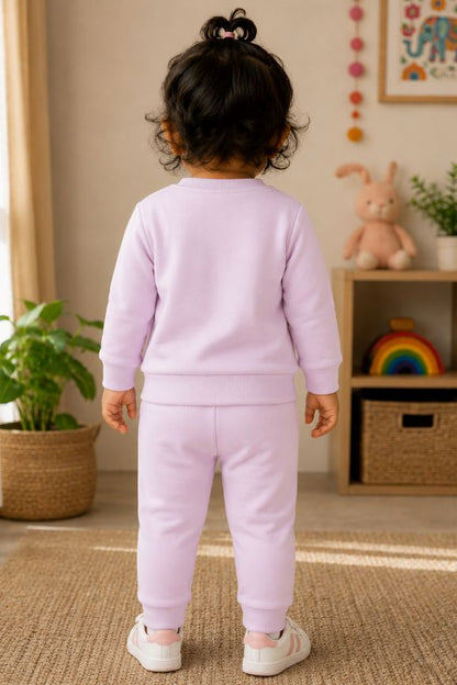 595 - Lavender - infant cord set | 280 - 290 GSM Premium Cotton fleece