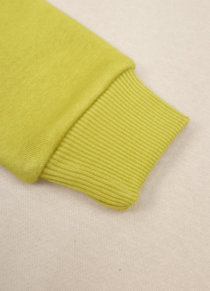 599 - Neon Green  - infant cord set | 280 - 290 GSM Premium Cotton fleece
