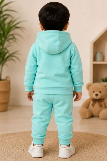 653 - Aqua Blue  - infant cord set | 280 - 290 GSM Premium Cotton fleece