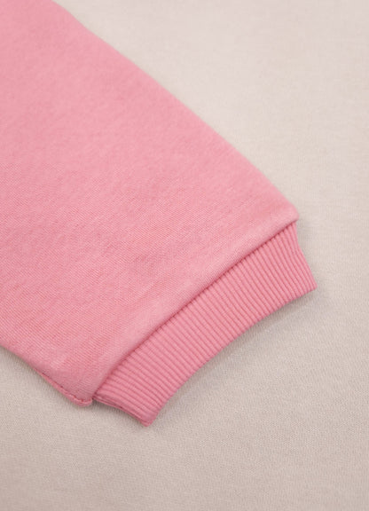 654 - Pink  - infant cord set | 280 - 290 GSM Premium Cotton fleece