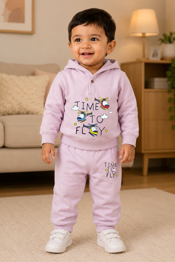 656 - Lavender  - infant cord set | 280 - 290 GSM Premium Cotton fleece
