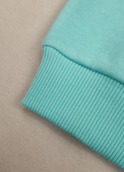 670 - Aqua Green - infant cord set | 280 - 290 GSM Premium Cotton fleece