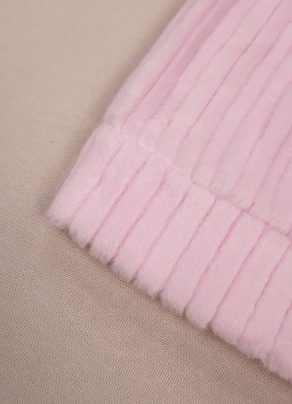 671 - Pink - infant cord set | 320 - 330 GSM Imported Soft Fabric