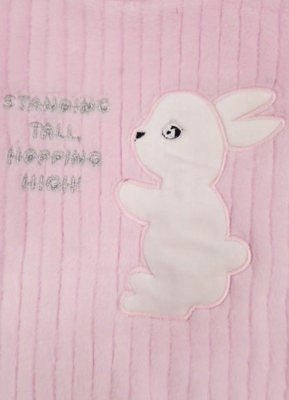671 - Pink - infant cord set | 320 - 330 GSM Imported Soft Fabric