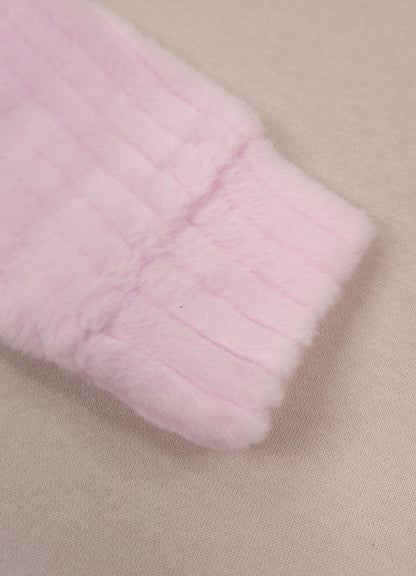 671 - Pink - infant cord set | 320 - 330 GSM Imported Soft Fabric