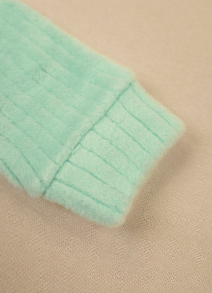 671 - Aqua Green - infant cord set | 320 - 330 GSM Imported Soft Fabric