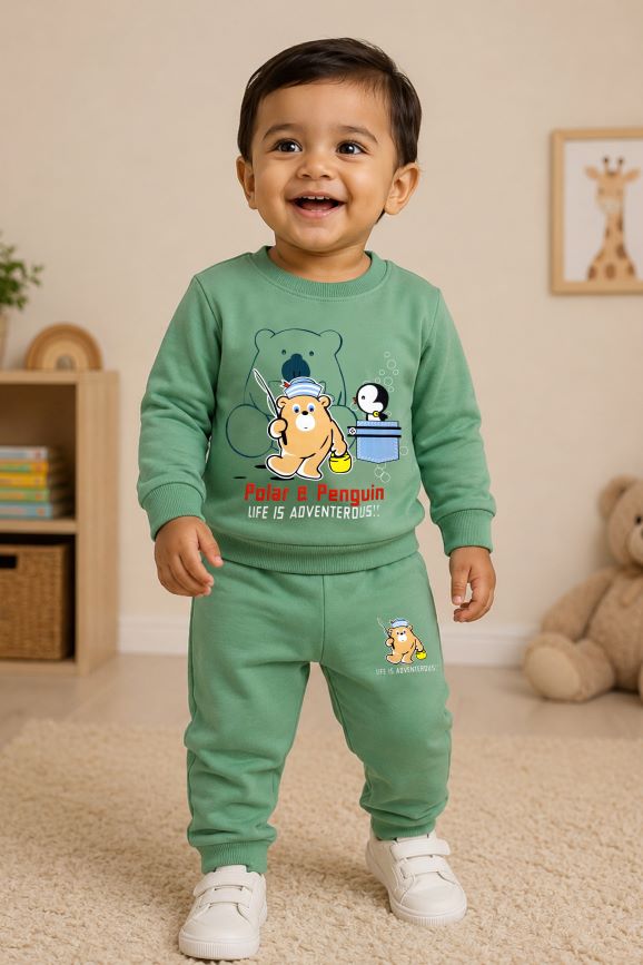 700 - Ocean  - infant cord set |  260 - 270 GSM  Soft Spun Fleece