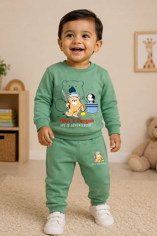 700 - Ocean  - infant cord set |  260 - 270 GSM  Soft Spun Fleece