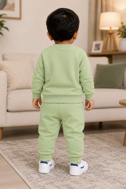702 - Pista  - infant cord set | 260 - 270 GSM  Soft Spun Fleece