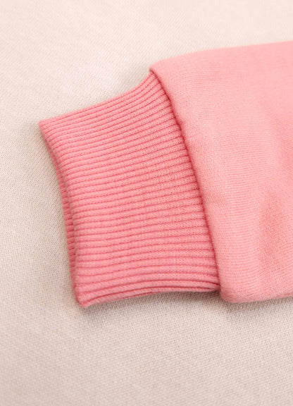 703 - Pink  - infant cord set | 260 - 270 GSM  Soft Spun Fleece