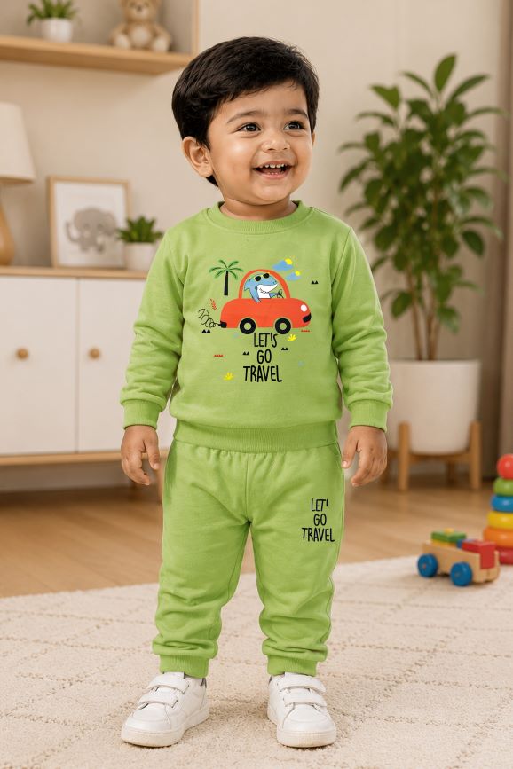704 - Pista  - infant cord set | 260 - 270 GSM  Soft Spun Fleece