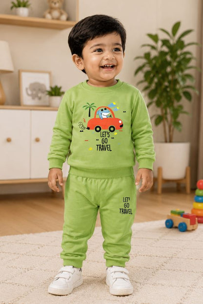 704 - Pista  - infant cord set | 260 - 270 GSM  Soft Spun Fleece