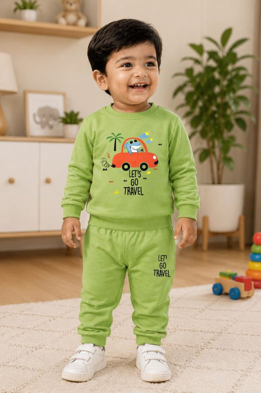 704 - Pista  - infant cord set | 260 - 270 GSM  Soft Spun Fleece