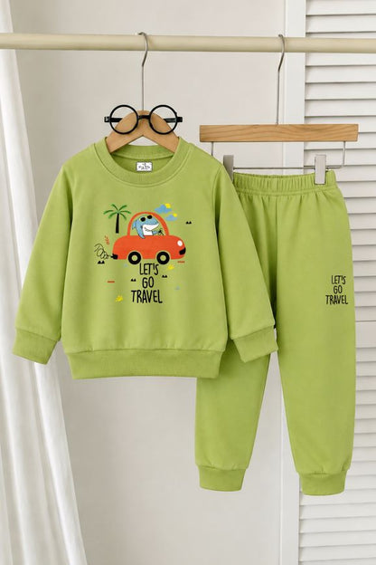 704 - Pista  - infant cord set | 260 - 270 GSM  Soft Spun Fleece