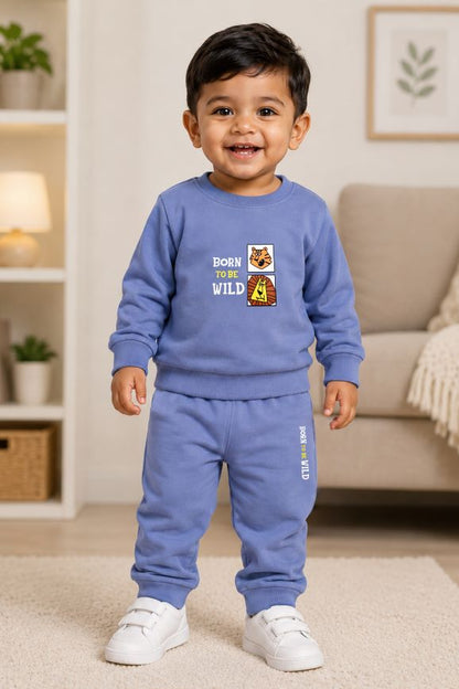 705 - Denim  - infant cord set | 260 - 270 GSM  Soft Spun Fleece