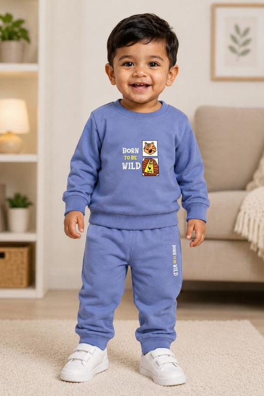 705 - Denim  - infant cord set | 260 - 270 GSM  Soft Spun Fleece