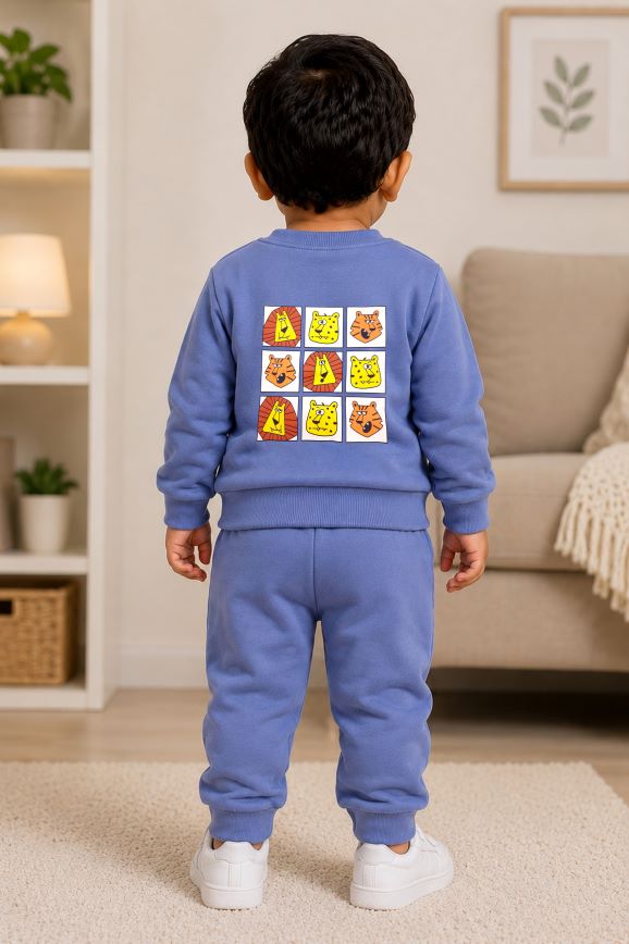 705 - Denim  - infant cord set | 260 - 270 GSM  Soft Spun Fleece