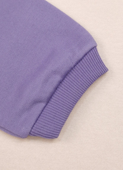 708 - Lavender  - infant cord set | 260 - 270 GSM  Soft Spun Fleece