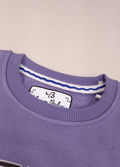 708 - Lavender  - infant cord set | 260 - 270 GSM  Soft Spun Fleece