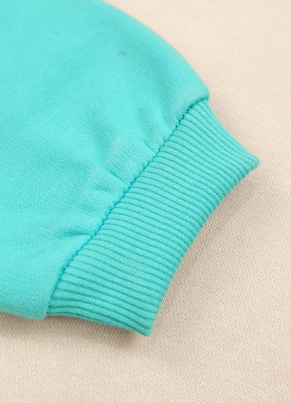 709 - Peacock  - infant cord set |260 - 270 GSM  Soft Spun Fleece