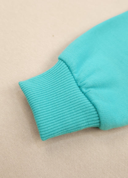 709 - Peacock  - infant cord set |260 - 270 GSM  Soft Spun Fleece