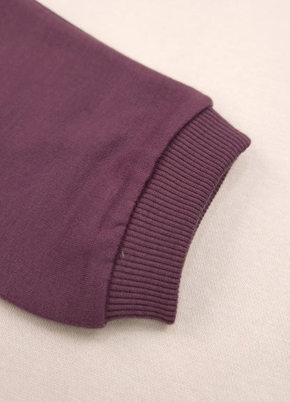 710 - Wine  - infant cord set | 260 - 270 GSM  Soft Spun Fleece