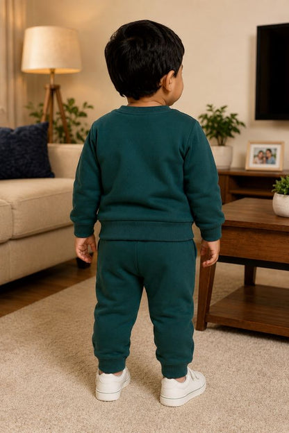 712 - Teal - infant cord set | 260 - 270 GSM  Soft Spun Fleece