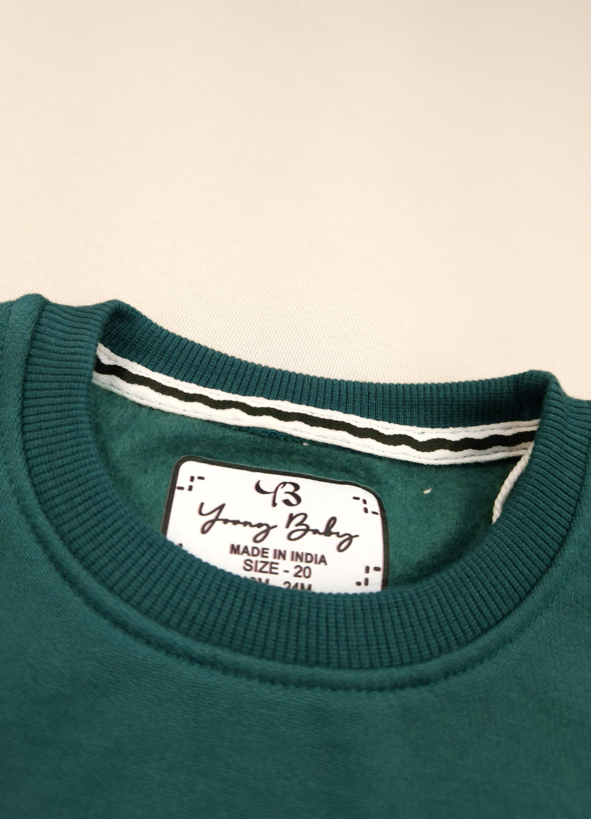 712 - Teal - infant cord set | 260 - 270 GSM  Soft Spun Fleece