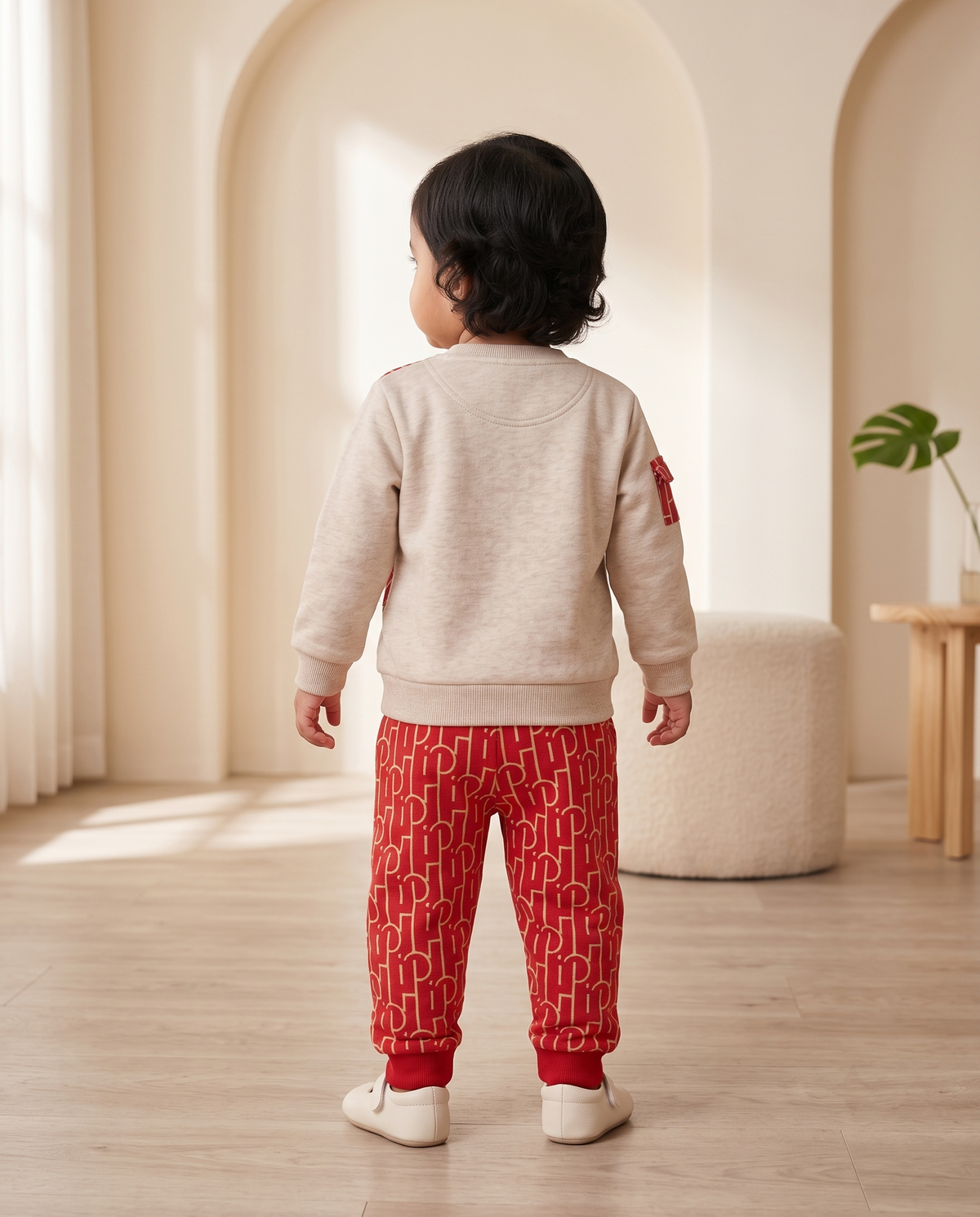 2530 - Red - Infant Cord Set | 330 - 350 GSM Premium Cotton Fleece